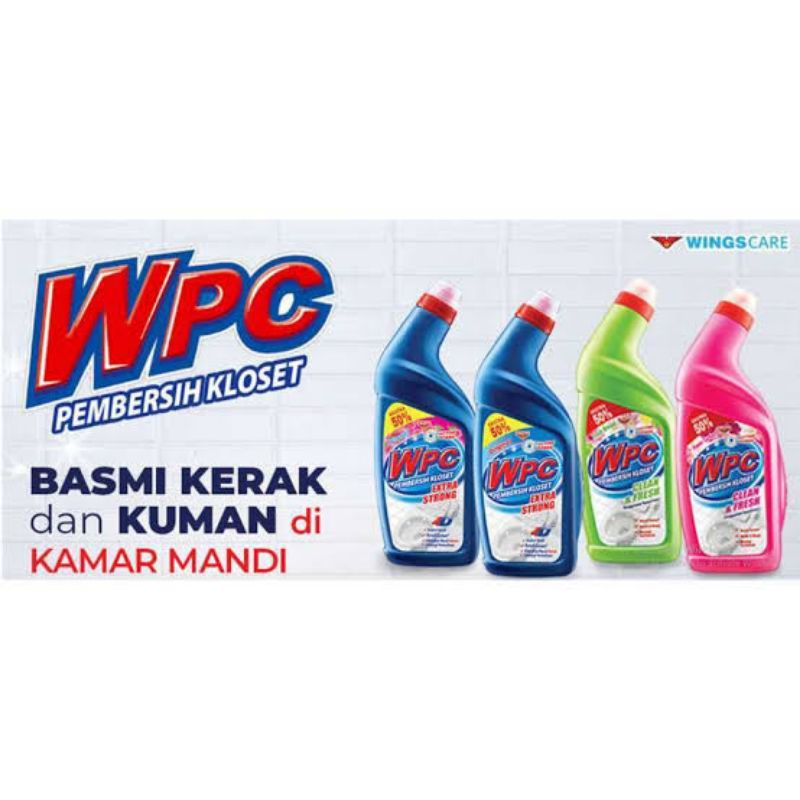 WPC PEMBERSIH KLOSET WPC ACTIVE POWER PEMBERSIH TOILET KAMAR MANDI 600ML