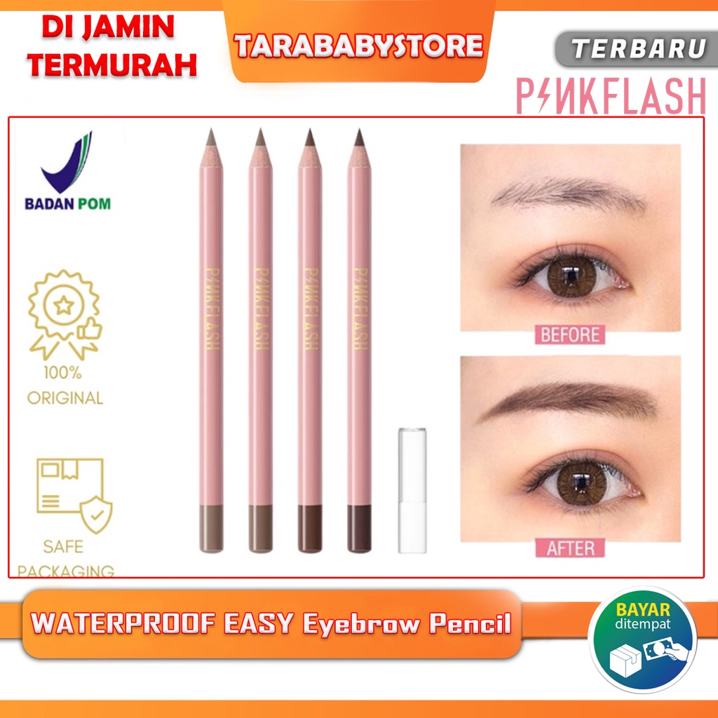 PINKFLASH OhMyEmoji EASY Eyebrow Pencil | Waterproof Longlasting Durable Soft Eyebrow Pencil