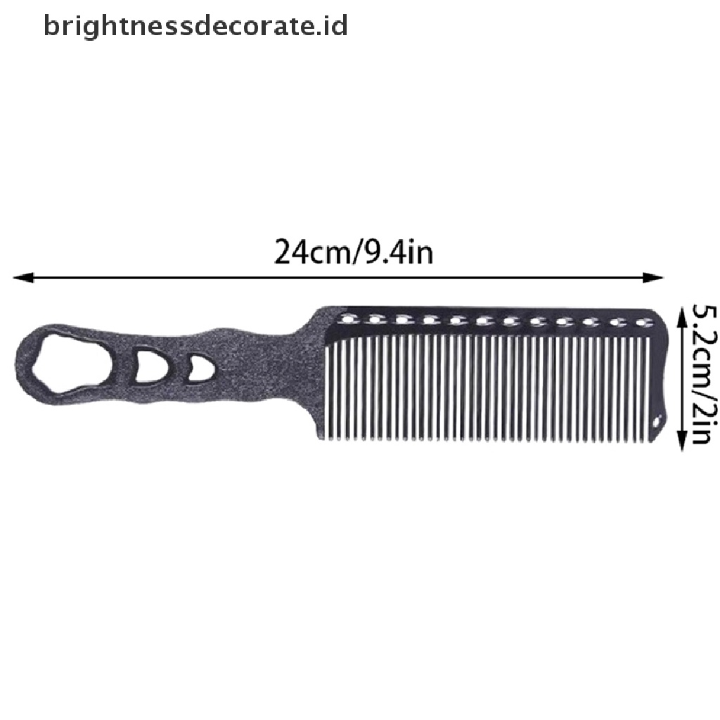 [Birth] 1pc Cutg Sisir Flat Rambut Hairdressing Barbers Salon Gaya Rambut Profesional [ID]