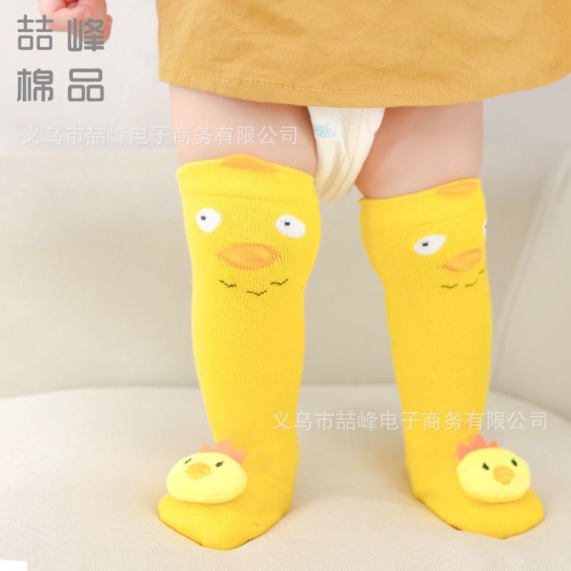 Kaos Kaki Panjang Timbul Bayi Anti Slip Lucu / Kaus Kaki Bayi antislip timbul / Kaos Kaki Anak timbul karakter Kids Socks Baby Sock cartoon prewalker shoes