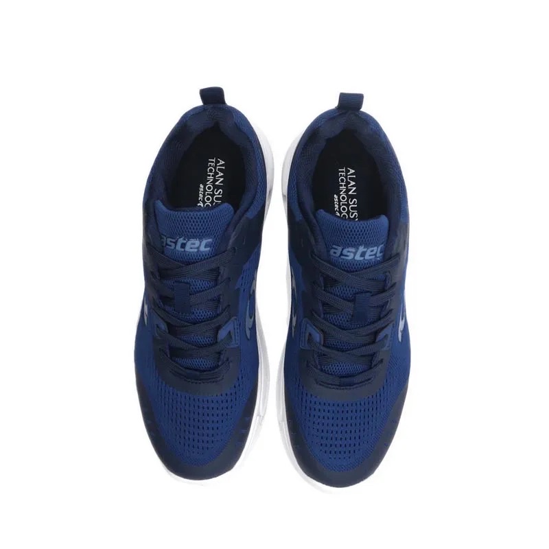 ASTEC GALLAGHER MEN'S RUNNING SHOES- Navy/White