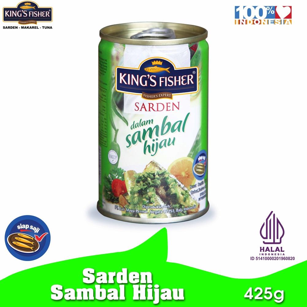 

3.3 HARGA GROSIR King's Fisher Sarden Sambal Hijau Makanan Kaleng 425 gr