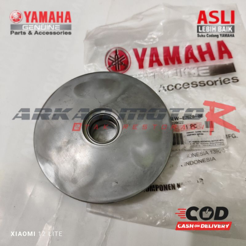 PULLY DEPAN KIPAS DAN RUMAH ROLLER MIO SPORTY SMILE SOUL FINO NOUVO ORIGINAL YAMAHA