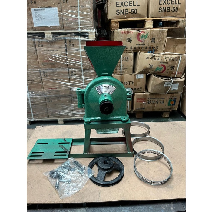 Mesin Giling Tepung Ayakan Tepung Penepung FFC15 / Disk Mill Mesin Gilingan Penggiling Tepung FFC15-3 TIGER