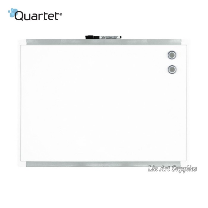 

Paja Quartet White Frame Magnetic Board 43 X 58 Cm Papan Whiteboard