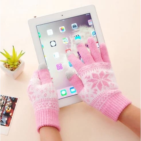 

~~~~~] Sarung tangan winter touch screen Hp Snowflake 02