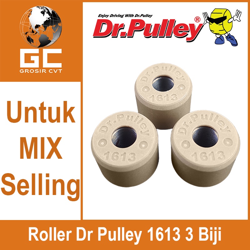 Roller Dr Pulley beat scoopy spacy 110 karbu Per 3 Butir 1613