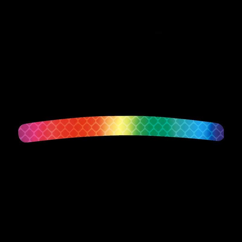 20pcs Stiker Reflektif Hub Roda Mobil Aksesoris/Pelek Ban Luminous Strip Dekorasi Untuk Keamanan Malam Mengemudi