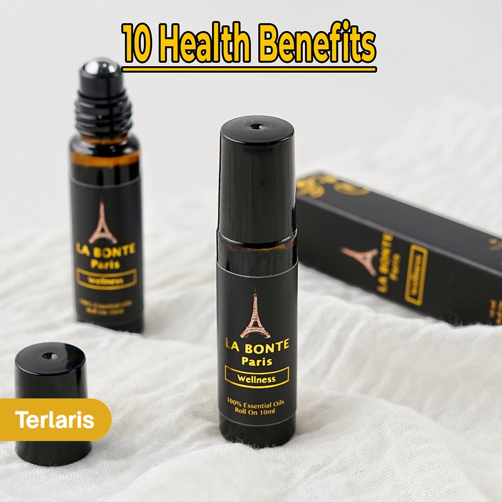 LaBonteParis Minyak Angin Kesehatan Roll On 100% Essential Oil Aromatherapy 10ml