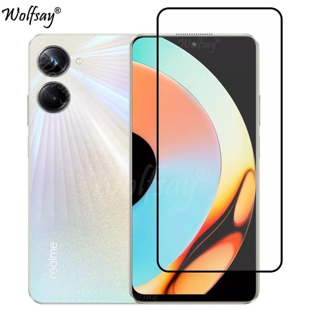 REALME 10 PRO 5G / C55 TEMPERED GLASS FULL SCREEN ANTI GORES KACA