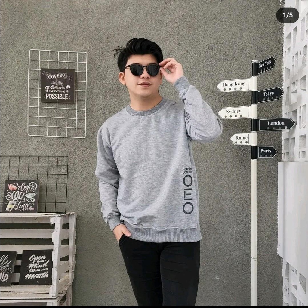 (COD) OEO BASIC SWEATER CREWNECK