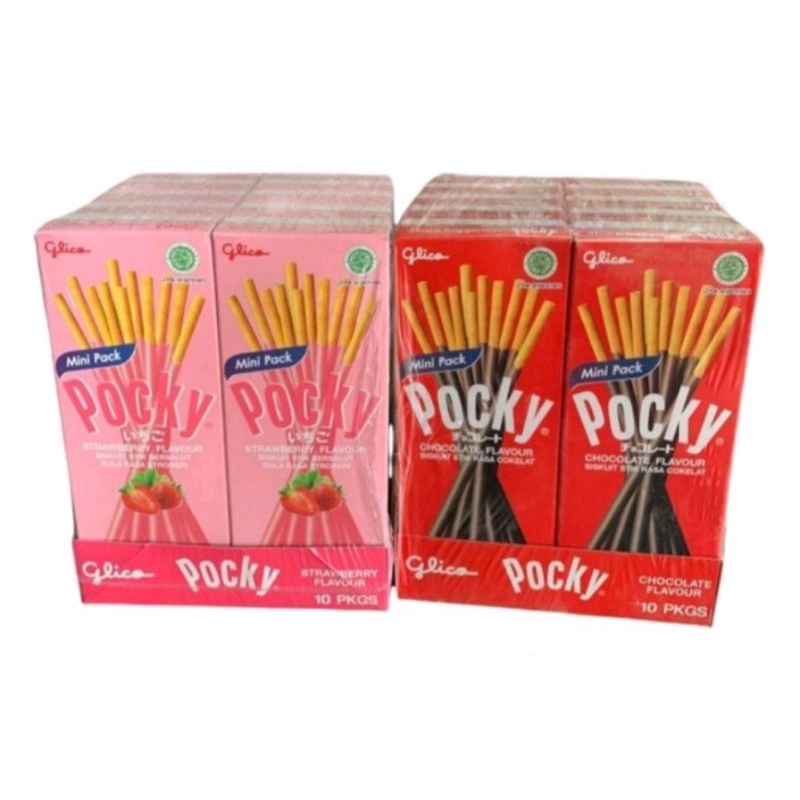 

(PCS) Pocky Glico Chocolate Strawberry Cookies 22 grams