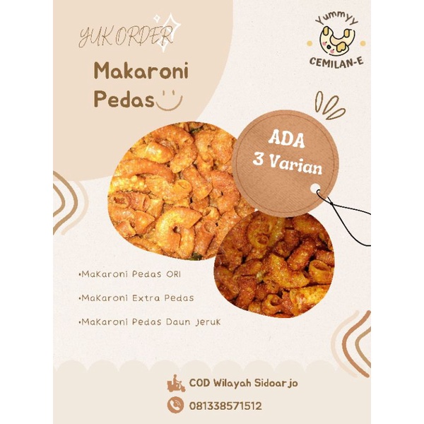 

MAKARONI PIPA PEDAS KRES 80gram