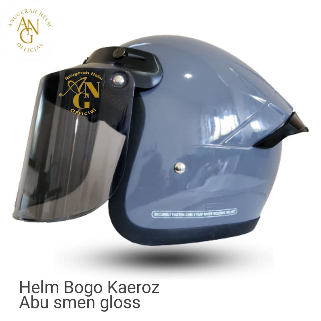 Helm Bogo spoiler polos kaca bogo TERBARU