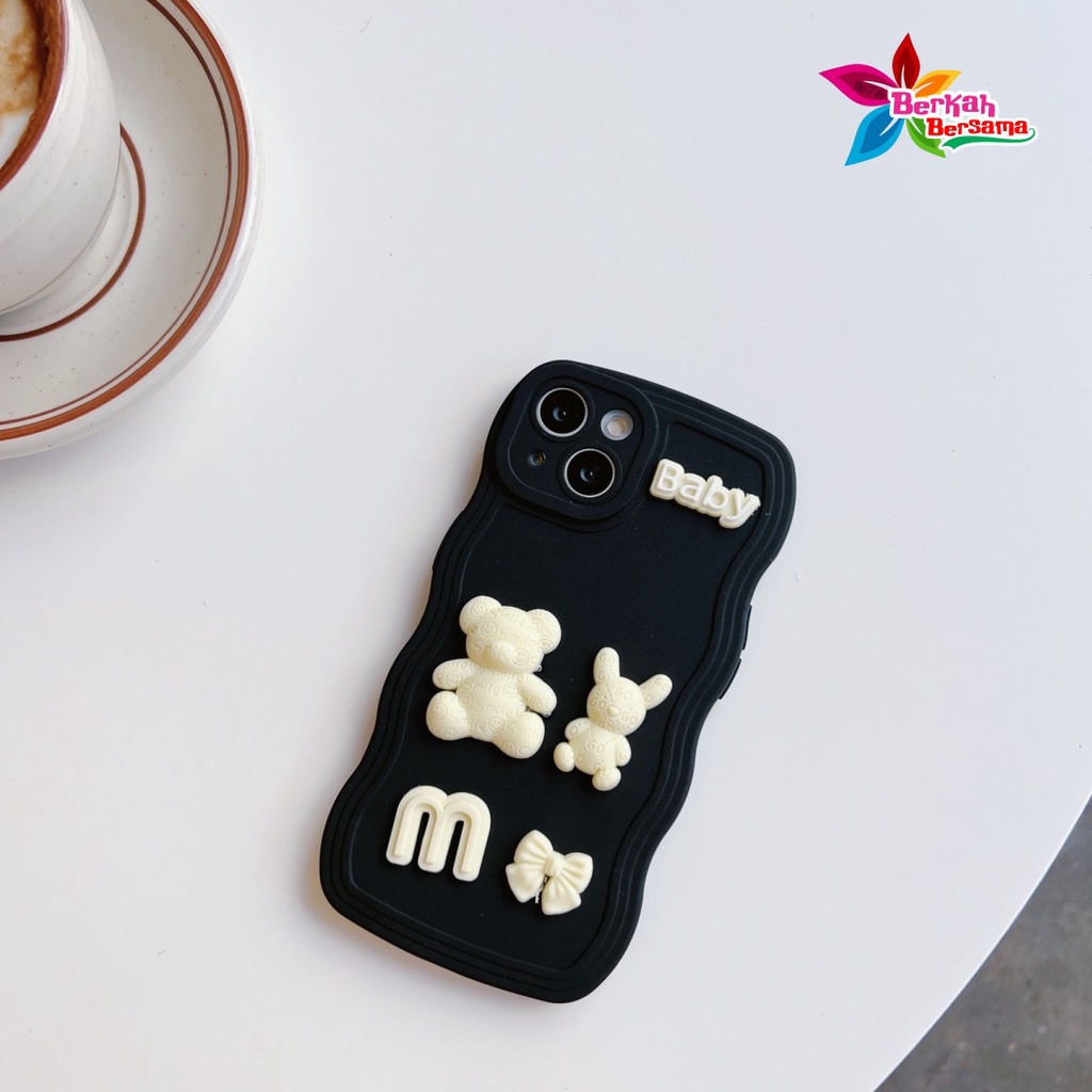 Y026 SOFTCASE 3D KARAKTER RABBIT MODEL GELOMBANG WAVE FOR REALME C1 C2 5 5I 5S 8 8I 9I 10 C11 C12 C25 C17 7I C20 C11 2021 C21Y C25Y C30 C33 C35 V23 NARZO 20 50 50A PRIME BB7553