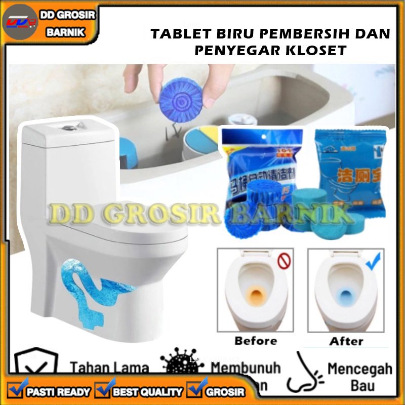 [DGB] TABLET BIRU PEMBERSIH TOILET PENYEGAR KLOSET 50GR 50 GR 50G G PEMBUNUH KUMAN KAMAR MANDI