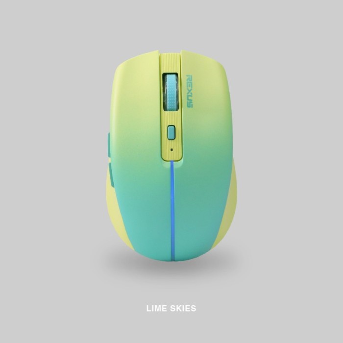 Rexus QB200 Skies - Dual Mode Wireless Bluetooth Office Mouse