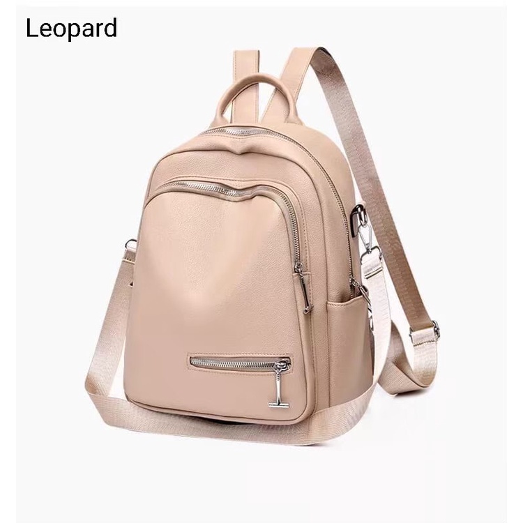 Tas Ransel 2in1 Wanita Tas Punggung Fashion/TAS RANSEL WANITA ANTI AIR HITAM PREMIUM IMPORT MURAH SEKOLAH KULIAH