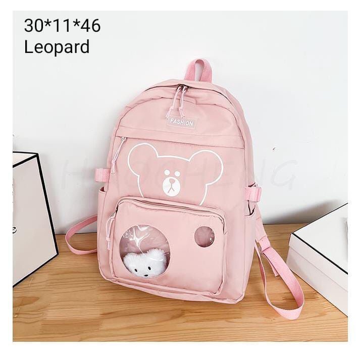 Tas Ransel Punggung Backpack Anak Cewek Cowok Laki Laki Perempuan Sekolah TK SD PAUD Karakter boneka Lucu