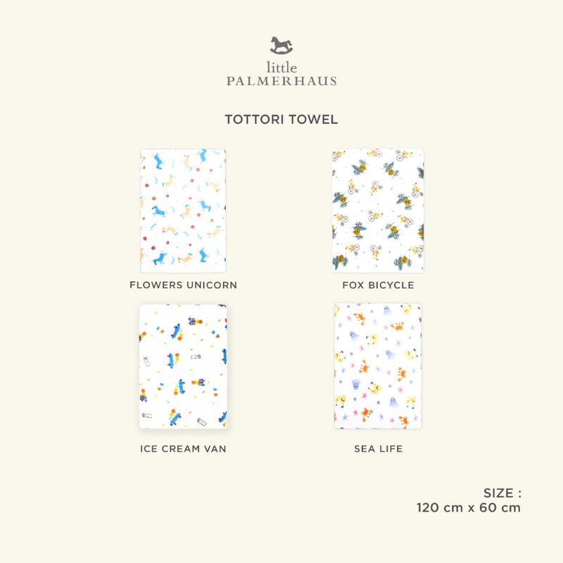 Handuk Bayi Tottori Little Palmerhaus, Baby towel, handuk bayi totori