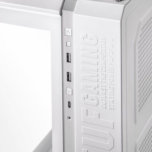 CASE ASUS TUF GAMING GT502 | BLACK / WHITE | CASING MID TOWER ATX