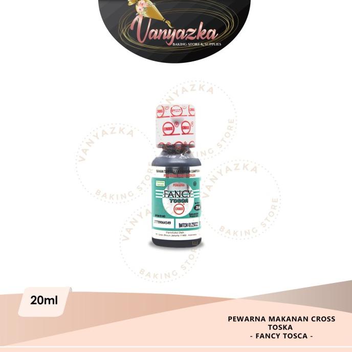 

Pewarna Cross Fancy Tosca/Pewarna Makanan Toska Cross 20ml