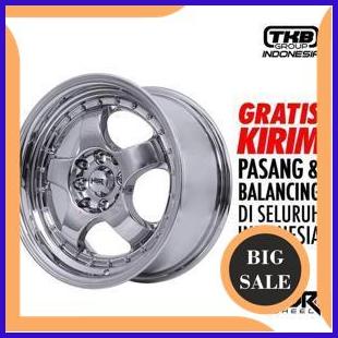 suku cadang Velg Mobil Racing Ring 16 HSR BRISKET For Brio Calya Ayla Dll 2ZJN23