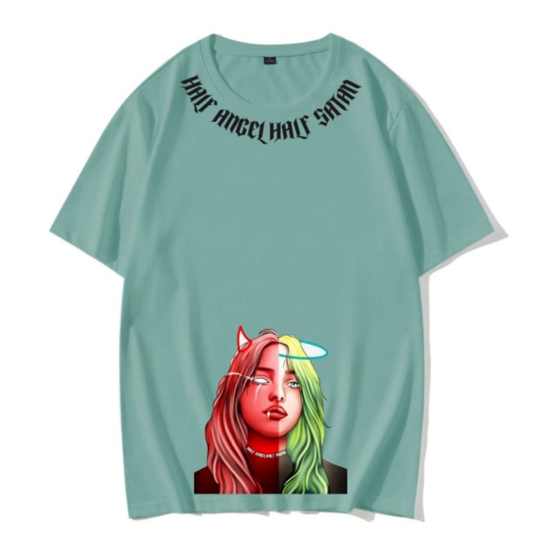 KAOS OVERSIZE UNISEX ( ANGEL ) KAOS DISTRO PRIA WANITA LENGAN PENDEK