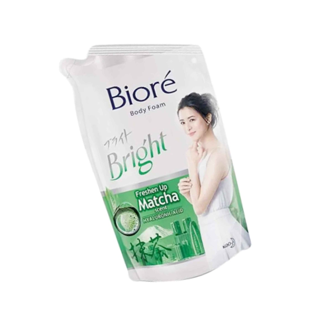 Biore / body foam /bright /matcha / 400 ml