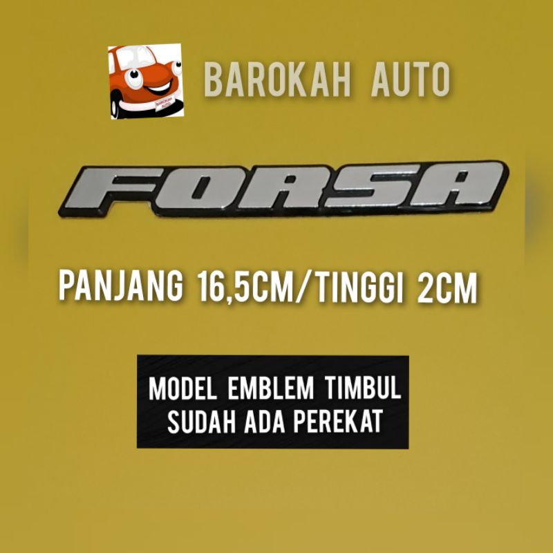 forsa logo mobil emblem forsa