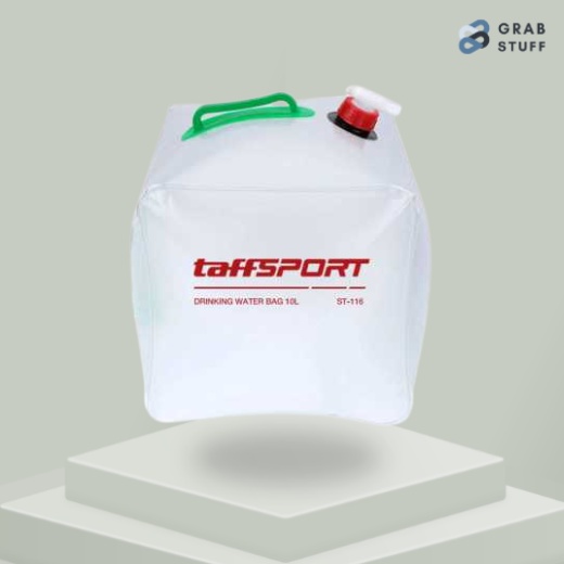 Tas Kantong Air Plastik 10 Liter / Kantong Air Portable Camping Traveling Hiking Biking Riding Water Storage / Jerigen Lipat Kantung Penyimpanan Air Minum Portable Water Bag Jerigen Tank Galon /Kantong Kantung Air Minum Lipat Praktis Anti Bocor Anti Racun