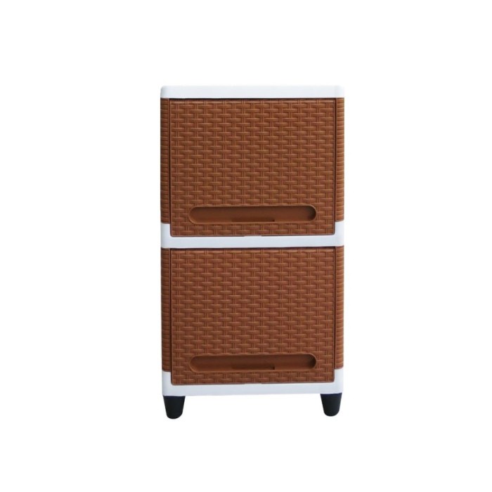 Laci Club Flip Cabinet Susun 2 Lemari Plastik Cabinet Plastik