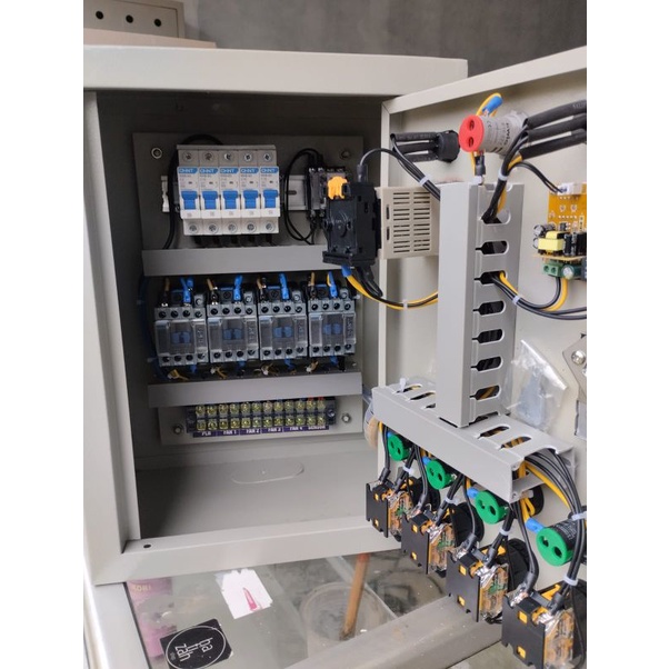 panel blower untuk kandang ayam ch,4 blower 1 phase