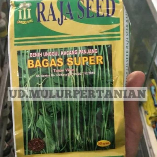 Benih unggul kacang panjang BAGAS SUPER tahan virus dari Raja seed Qink