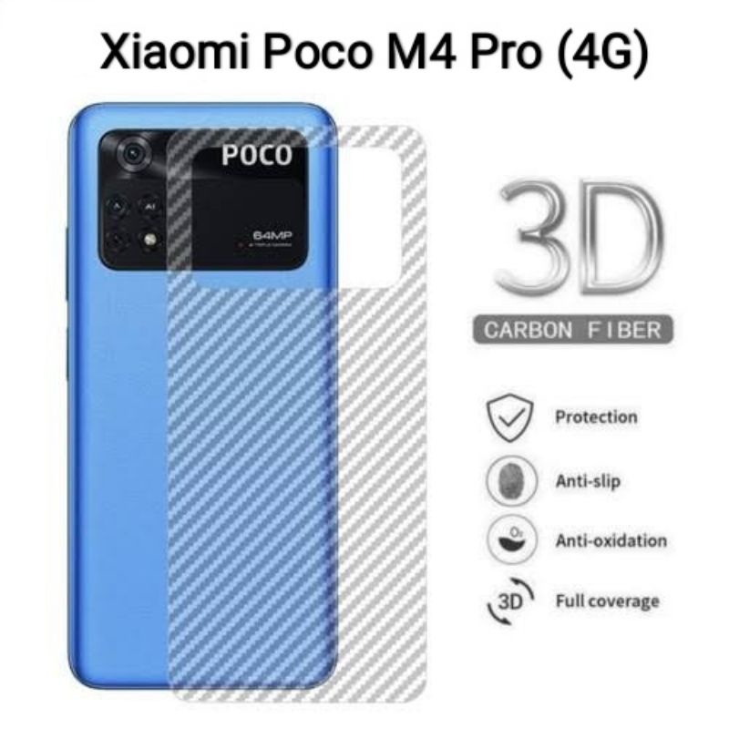 Antigores Skin Carbon Xiaomi Poco M4 Pro (4G)