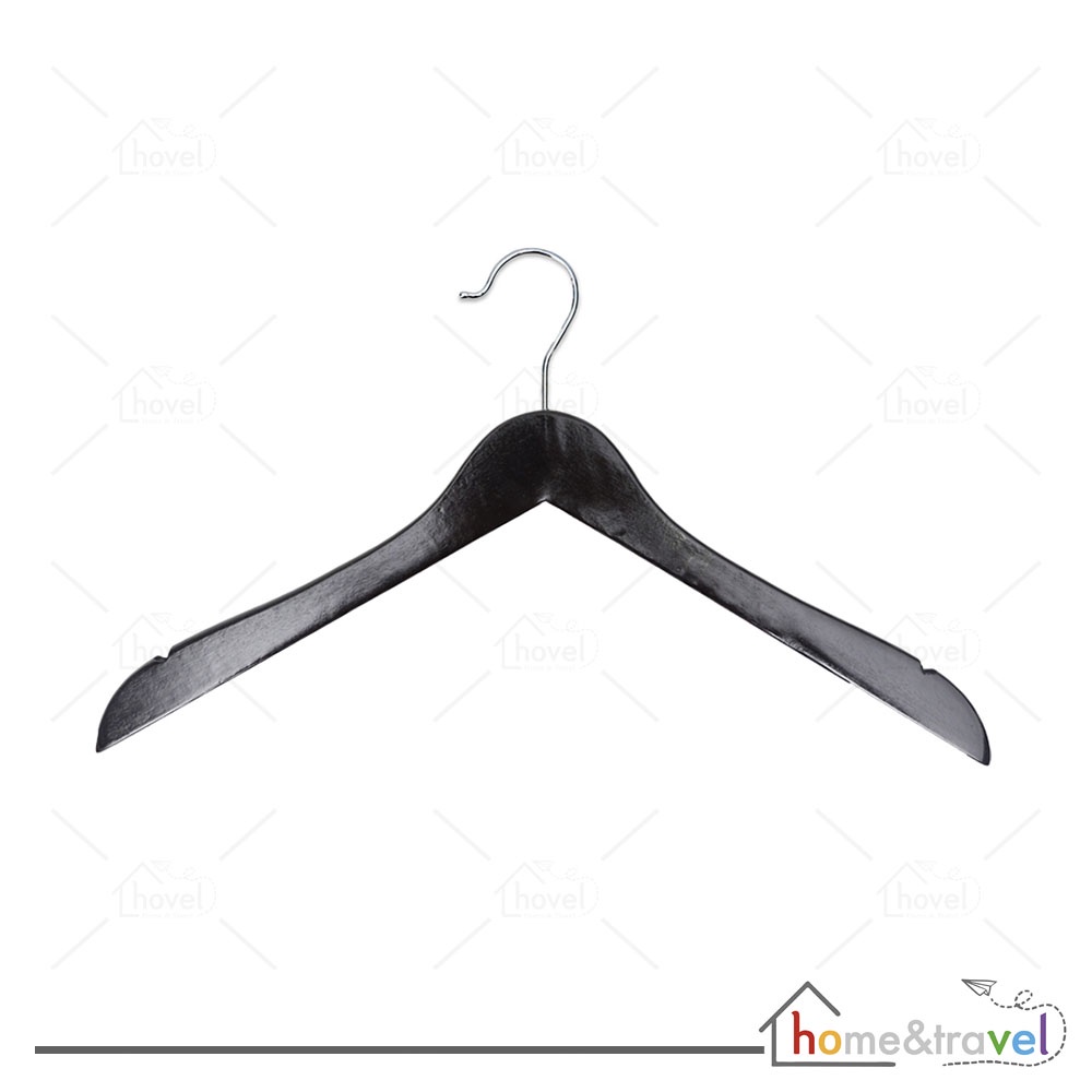 HOVELSHOP Hanger Kayu Premium Gantungan Baju Kayu Bagus Kuat