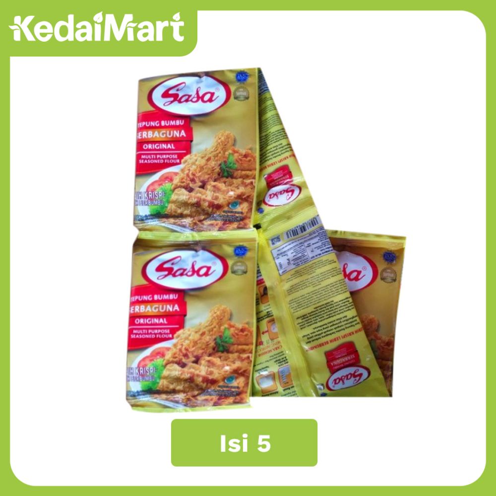 

Tepung Bumbu Sasa Serbaguna 5 x 80 Gram