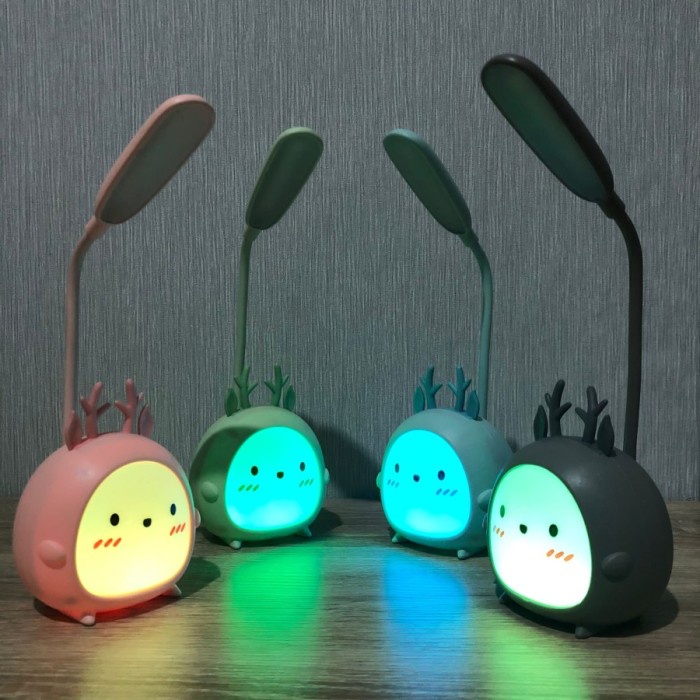 DEER STUDY NIGHT LAMP LAMPU BELAJAR LAMPU BACA MEJA DEER