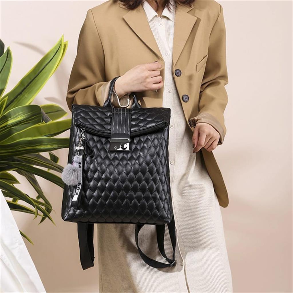 MJS 321 - Tas Ransel Homefeme Backpack korea Fashion Wanita sekolah dan kuliah