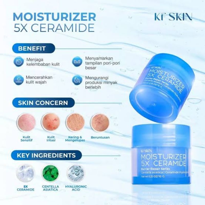 MOISTURIZER 5X CERAMIDE KFSKIN ORIGINAL 100%