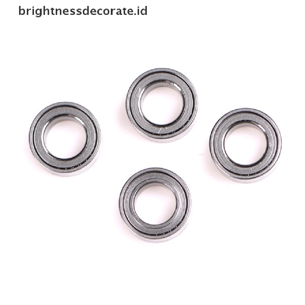 [Birth] 4pcs ball bearing MR74ZZ 4 * 7 * 2.5 4x7x2.5mm Perisai Logam MR74Z ball bearing Baru [ID]