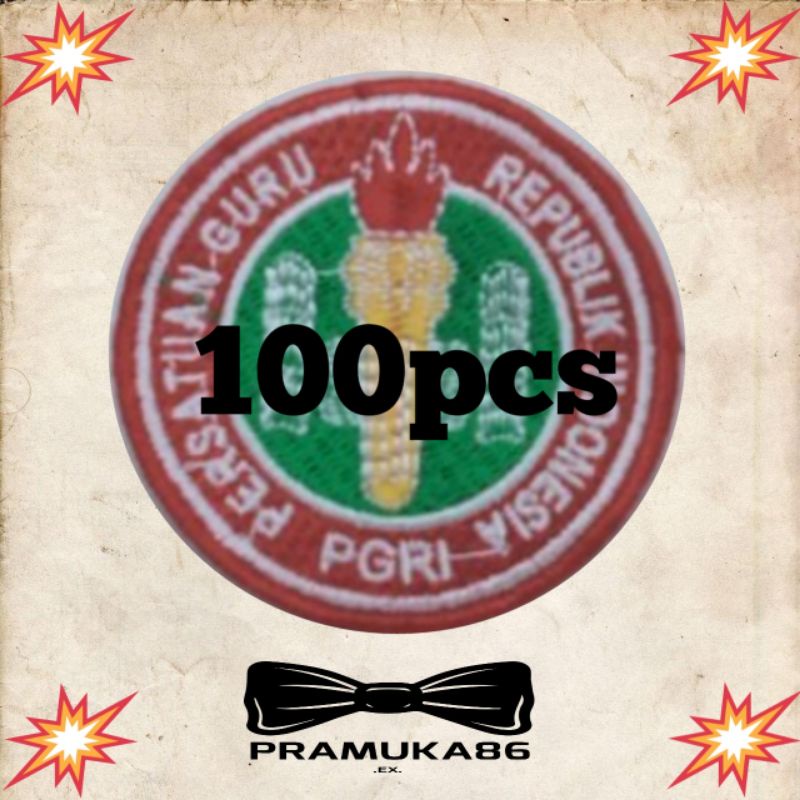 Perpack Bedge bed bet PGRI Bordir