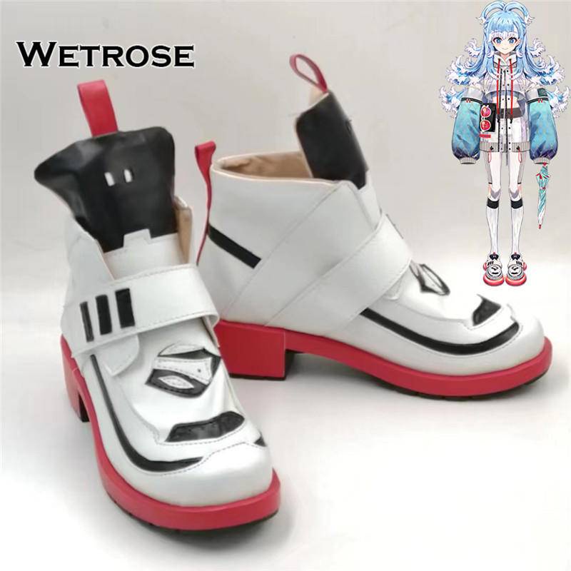 【Wetrose】Kobo Kanaeru Sepatu Hololive Vtuber Sport Daily Cosplay Costume Shoes For Girl Women Wanita