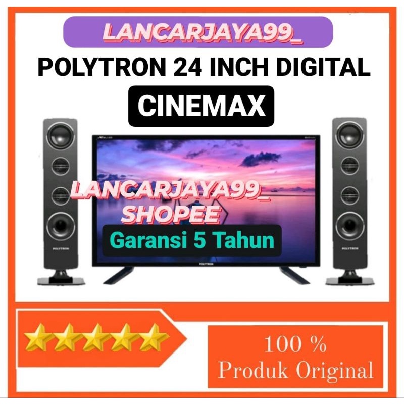SMART TV LED POLYTRON 24 INCH