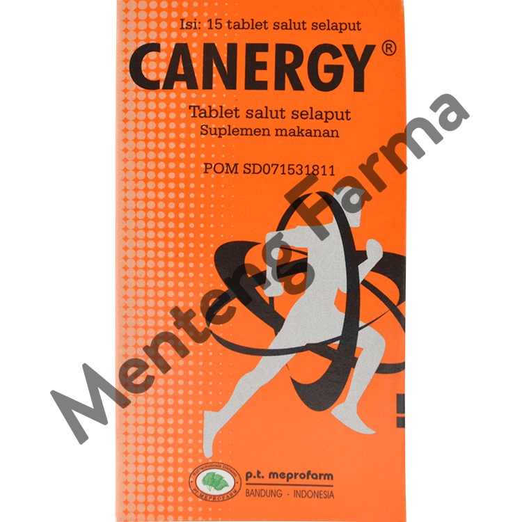 Canergy 15 Tablet - Suplemen Pendamping Diet / Suplemen Fitnes