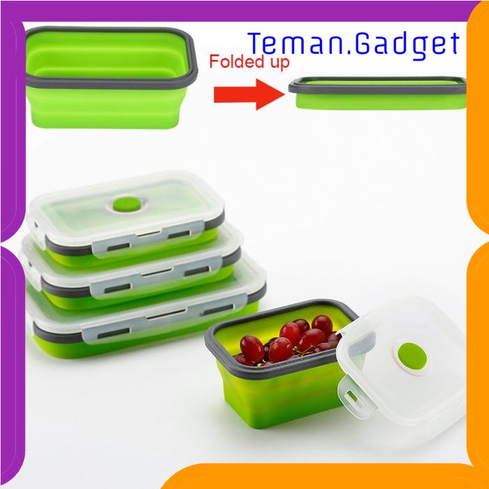 TG - DPR ACEBON Kotak Makan Foldable Healthy Bento Lunch Box Eco Friendly - TN99