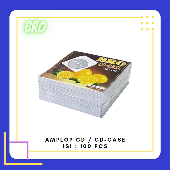 

BRO CD-Case - Amplop CD isi 100 pcs