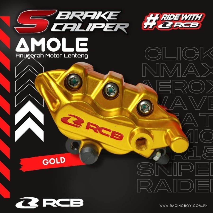 Pala Babi Caliper Kaliper Depan RCB MX King 150 Vixion New Vixion