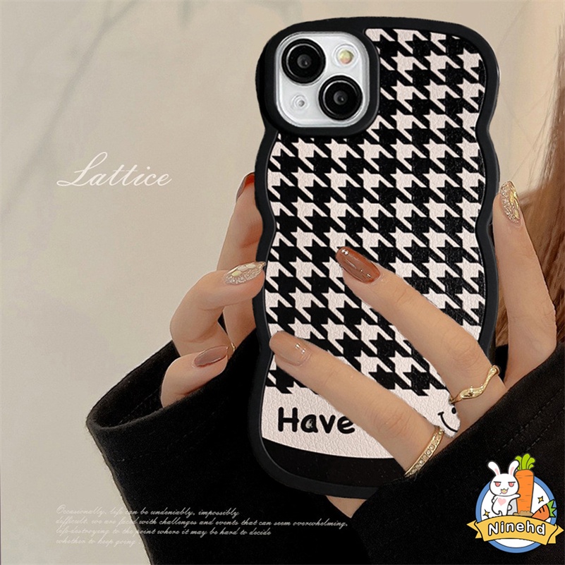 Huawei Y9 Prime 2019 Nova 7i 9 8 7 SE Pro Nova Y90 Y70 Nova 5T 4e 3i 3e Y7A Y9s P30 Lite Honor 8X Kualitas Tinggi Motif Kisi Casing Ponsel Bingkai Bergelombang TPU Soft Case Cover Pelindung