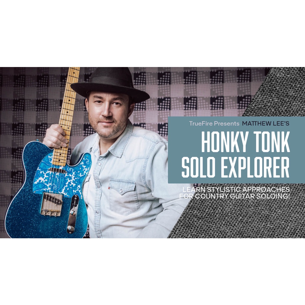 Tutorial pelajaran Gitar Honky Tonk Solo Explorer